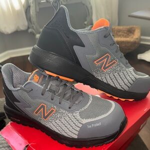 New Balance Men's Speedware Lace-Up Work Shoes Composite Toe Grey US Size 10.5